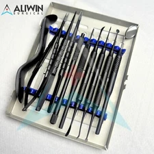 Micro Periodontal Oral Surgery Kit Periosteal Set Dental Mucogingival Instrument