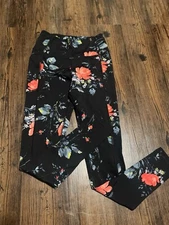 Victoria Secret Performance Align Leggings Butter Soft With Pockets Size 8 Print