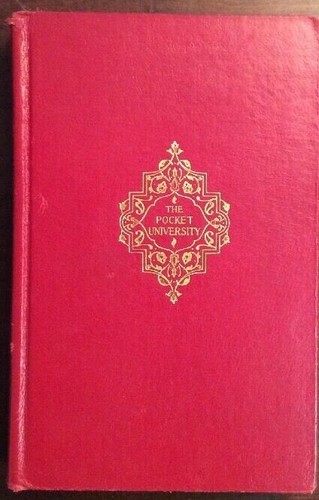 The Pocket University Volumes I-XXIII 1924-25 Bliss Perry PreownedBookCom - Imagen 5 de 12