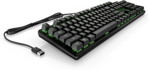 HP Pavilion GAMING QWERTY Mechanical Keyboard - Black - Customizable LED Colours - Picture 4 of 11
