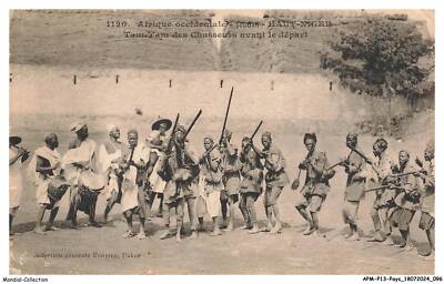 APMP13-0874-NIGER - Sudan - Haut-Niger - Tam-Tam Des Chasseurs vor Dem Depa