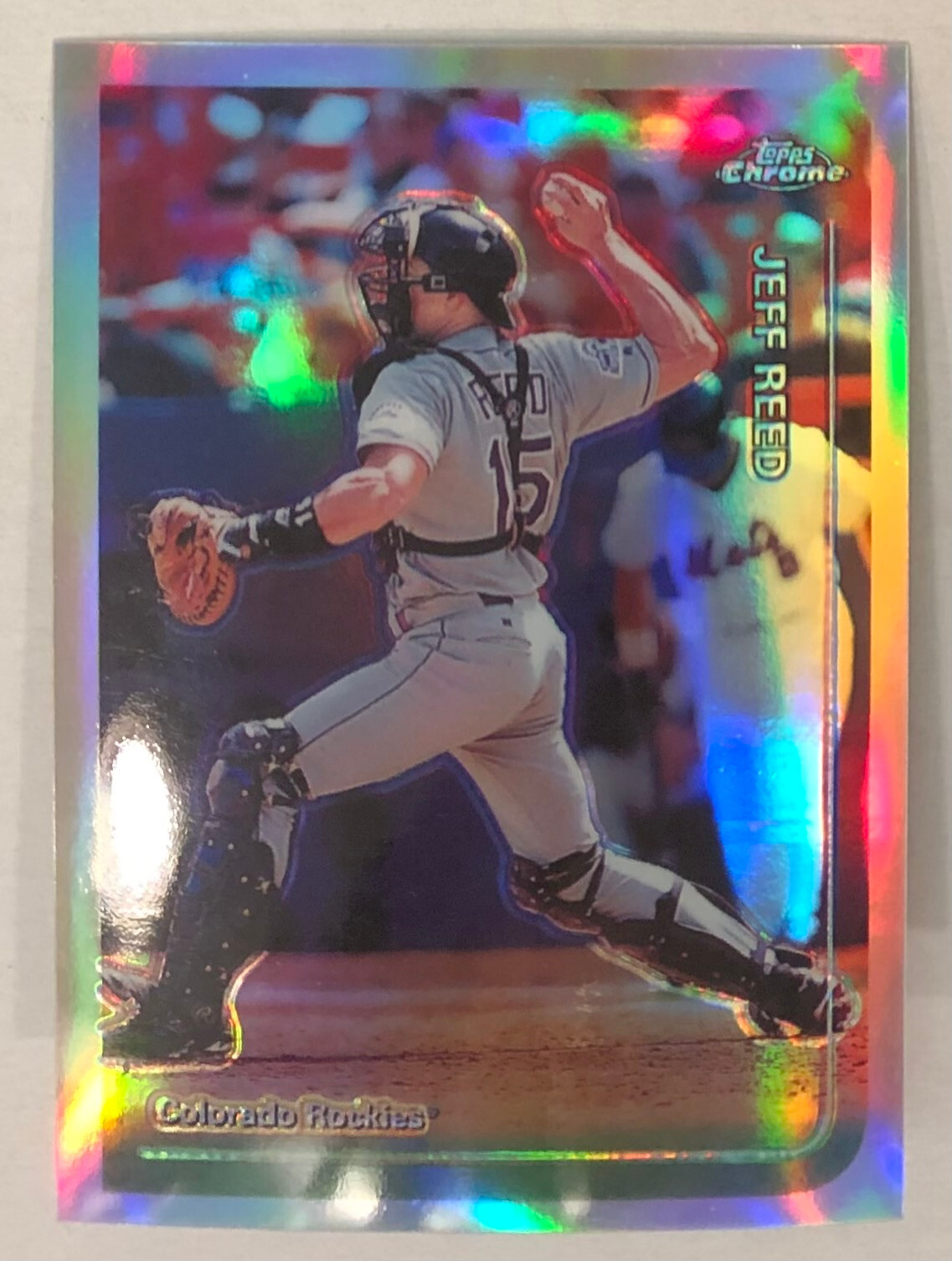 1999 Topps Chrome - Refractors - Jeff Reed - #144 - Colorado Rockies - NrMt-Mt