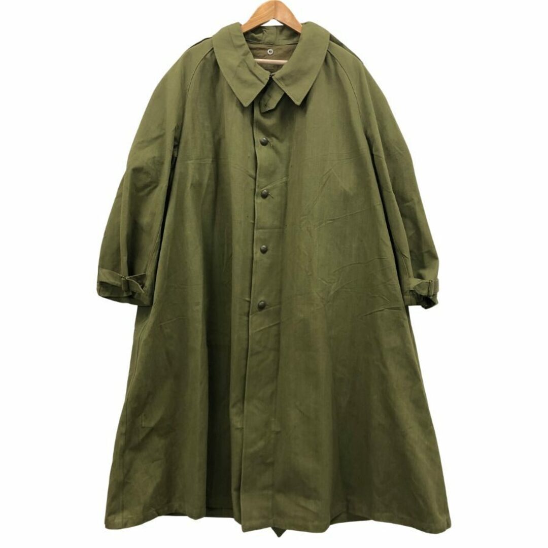 ジャケット・アウター 40s French Army M-35 Motorcycle Coat FRENCH Military Other 40s-M-35 Motorcycle Coat Khaki Antique