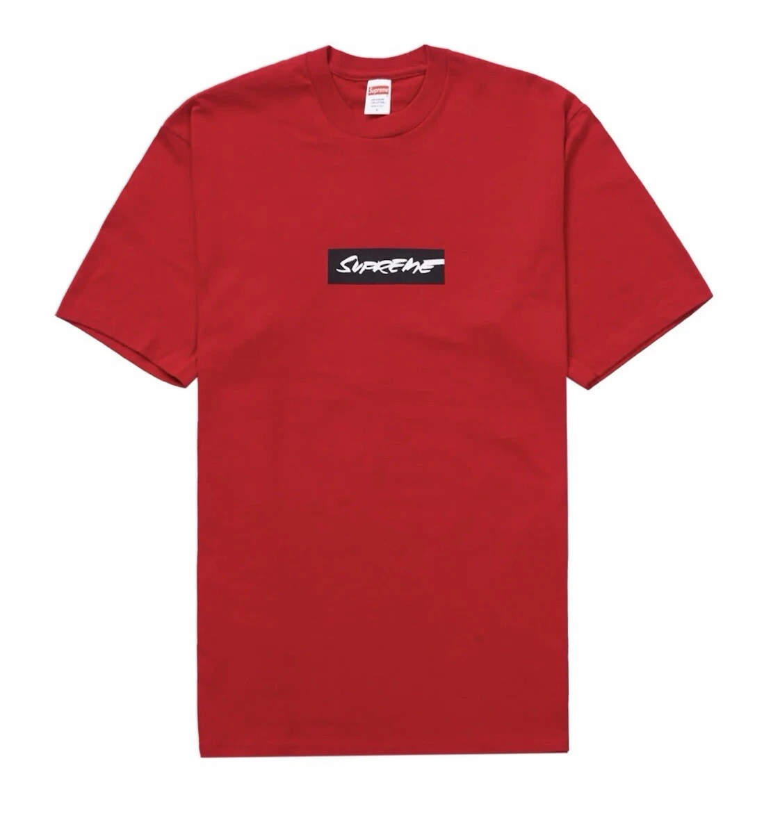 T shirt neuf Supreme Futura Box logo taille 2XL S24 rouge authentique manches courtes