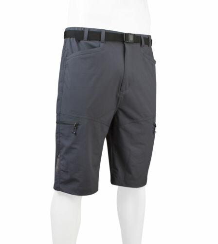 Aero Tech Men's Commuter Urban Cargo Shorts - Multi-Sport UNPADDED Casual Look - Picture 19 of 20