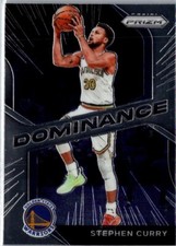 2020-21 Panini Prizm STEPHEN CURRY #24 Dominance WARRIORS