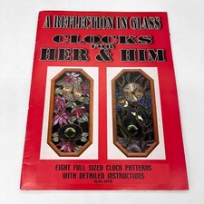 Reflection Clocks For Him  Her Del Giffin Stained Glass Design Pattern Book