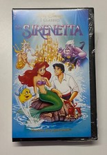 vhs La Sirenetta videocassetta Walt Disney edizione del 1991 SIGILLATA VS 4334