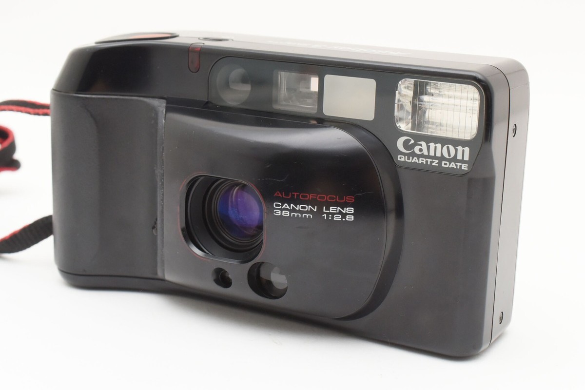 Near MINT] Canon Autoboy 3 Quartz Date Point & Shoot Film Camera F