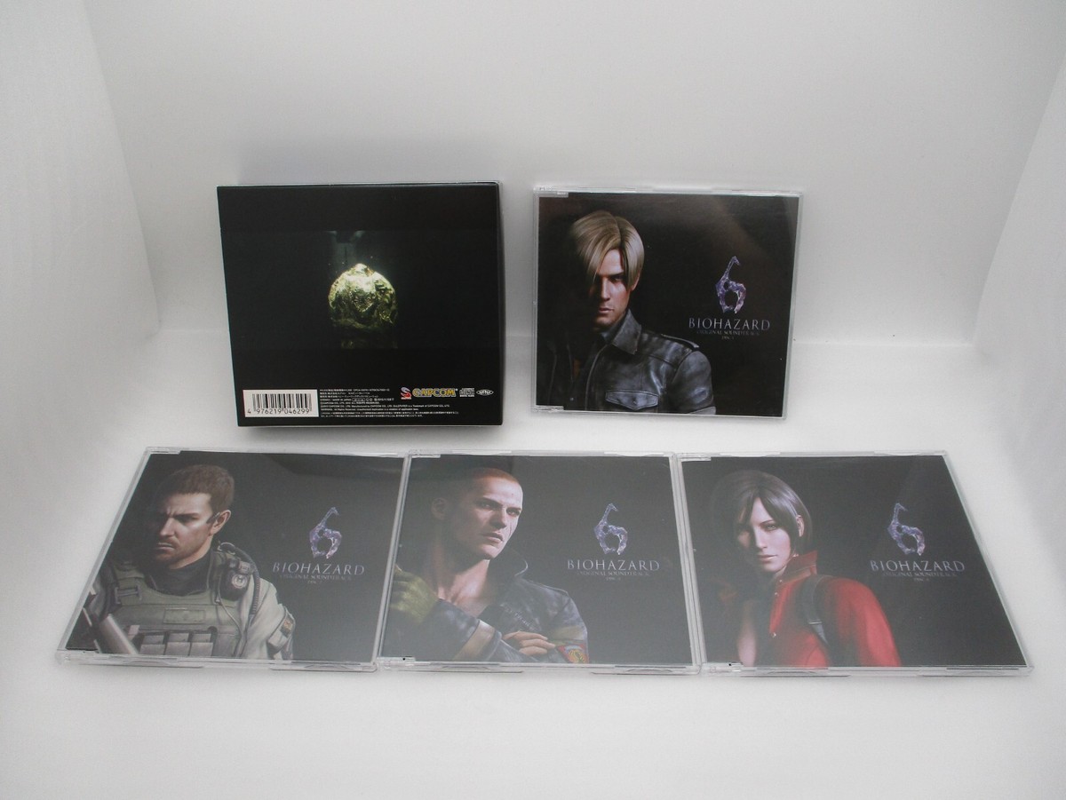 BIOHAZARD 6 Original Soundtrack 4discs Japan import Resident Evil