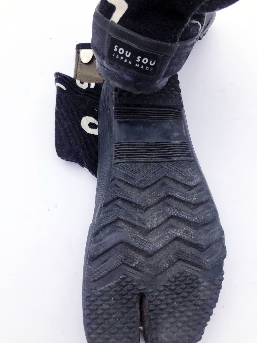 Sou-Sou Japanese Made Tabi Black + White Number Pattern