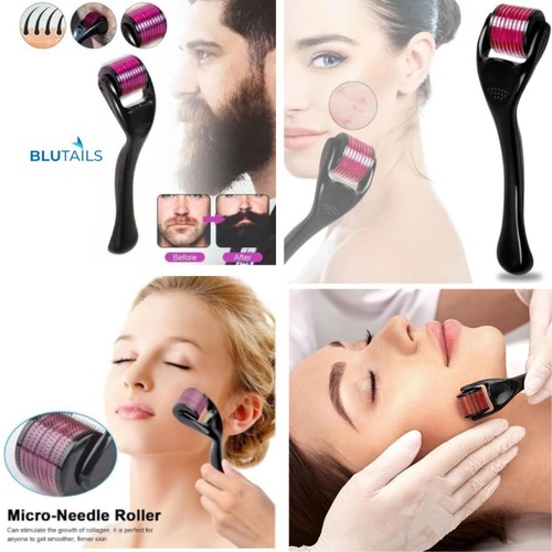 Bart Derma Roller gegen Haarausfall Bartwachstum Titan schneller Versand - Bild 4 von 10
