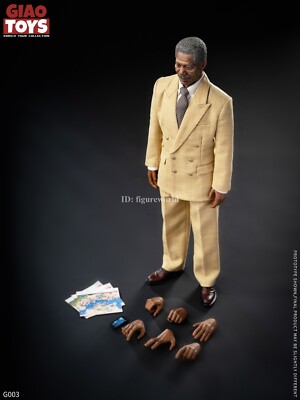 Pre-order GIAO TOYS G003 1/6 Bat Man Lucius Fox Morgan 12