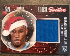 Dez Fitzpatrick Titans Rookie Sweater Card Memorabilia Donruss Panini RS-DFI