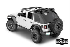 Complete Frameless Soft Top With Hardware For 2018-2026 Wrangler Unlimited Jl