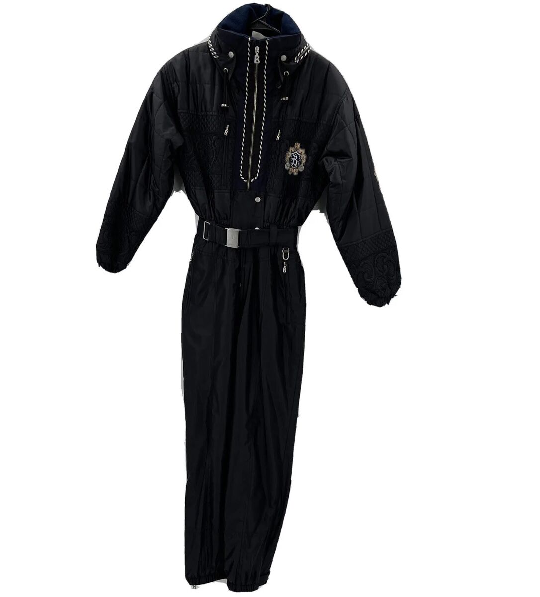 Bogner One Piece Embroidered Ski Suit Womens 8 Black | eBay Bogner One Piece Embroidered Ski Suit Womens 8 Black | eBay