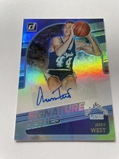 2020-21 Donruss Signature Series - MINT AUTO Jerry West/HOF Los Angeles Lakers