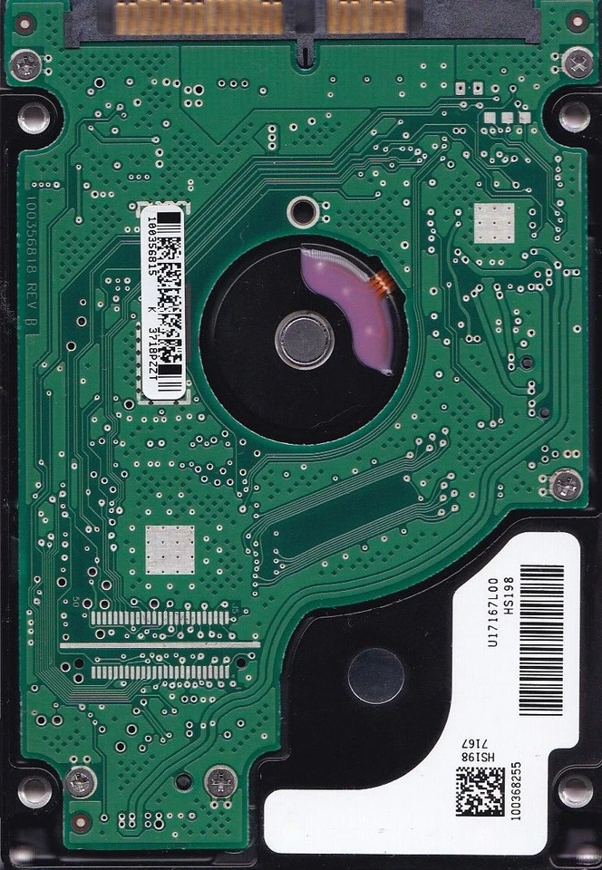 ST920217AS p/n: 9AP111-140 fw: 3.01 sn: 5NT WU QR: 100368255 20GB SATA A22-34 - Image 2 of 3