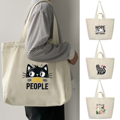 UK bedruckte Einkaufstasche Handtasche Reise Schulter Aufbewahrung Beuteltaschen Handtasche