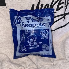 Neopets Flotsam McDonald's Plush 3 Stuffed Animal Character Toy 2005 New Sealed