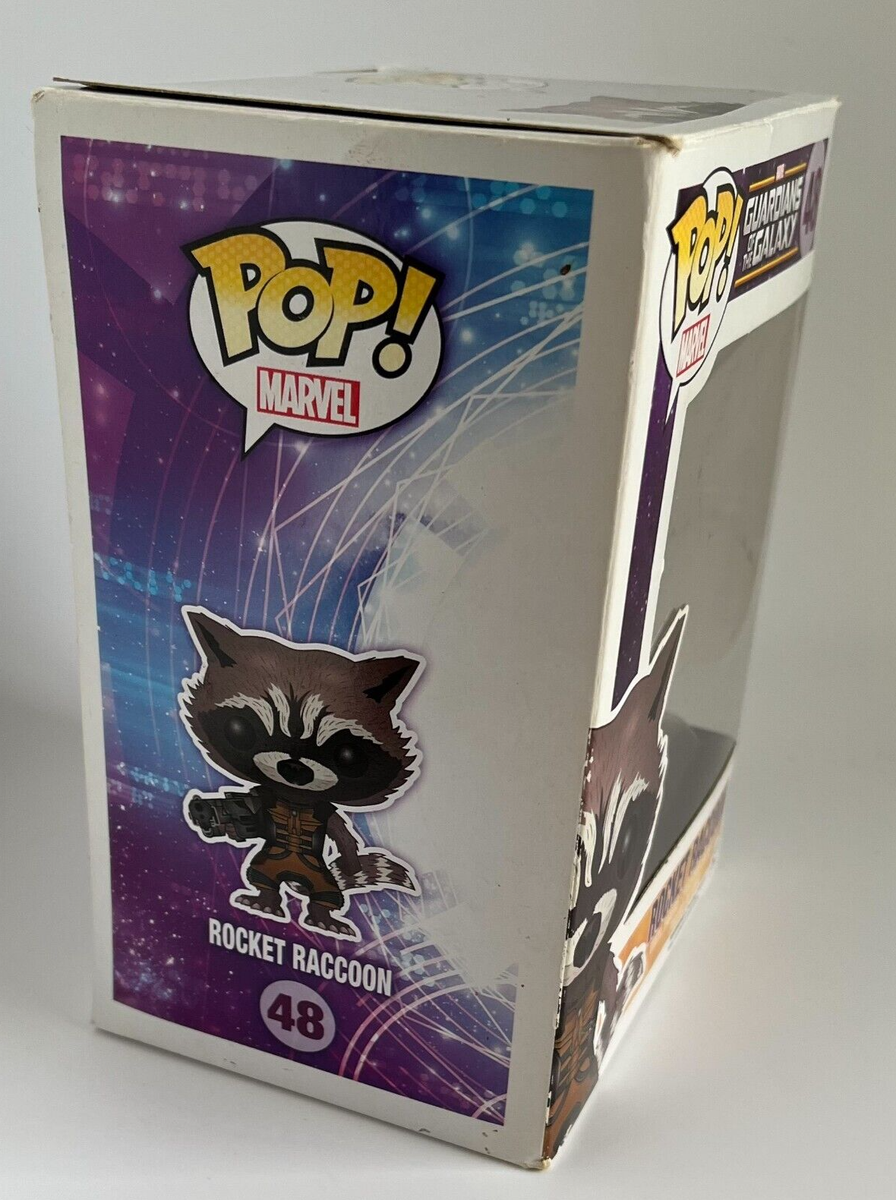 Funko Pop Marvel Guardians of the Galaxy Rocket Raccoon #48 | eBay