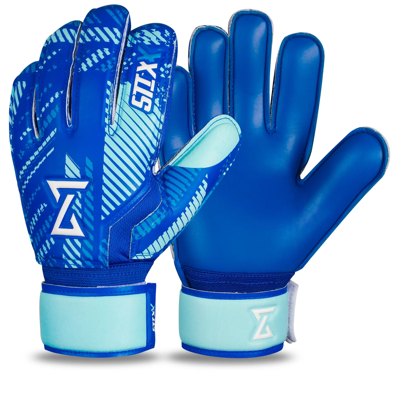 STIXX Goalie Gloves Youth Kids - Soccer Goalie Gloves with Anti Slip Strong Grip