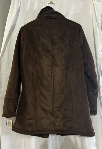 WOMEN'S NAUTICA BROWN SOFT WARM COAT SIZE Small NWT!! - Picture 5 of 5