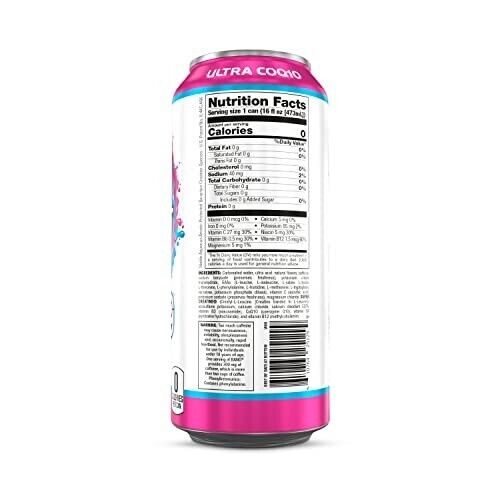 Bang Energy Drink Rainbow Unicorn 0 Kalorien zuckerfrei 16oz (12er Pack) ~ 5/2026 - Bild 3 von 3