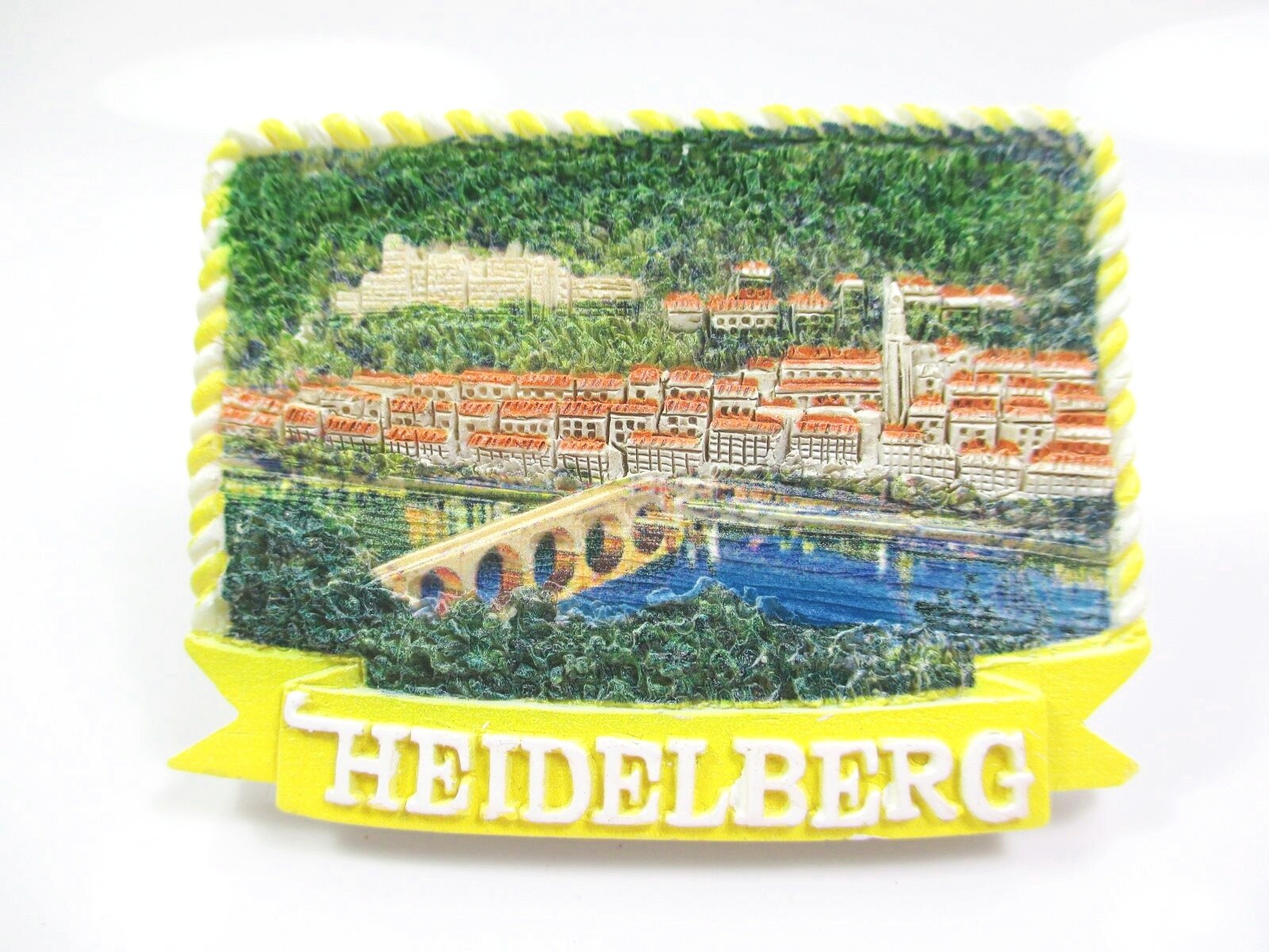 Heidelberg Castle Bridge Premium Magnet Poly Souvenir Germany (23)