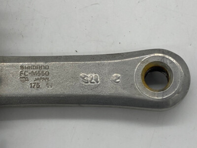 Shimano FC-M550 Deore LX Crankset 46/36/24 7 Speed Square Taper