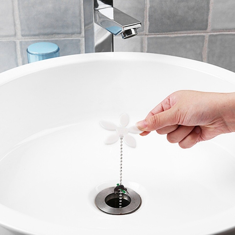 1X(Shower Hair Catcher Protector Disposable Protector, Flower E1J1)8490