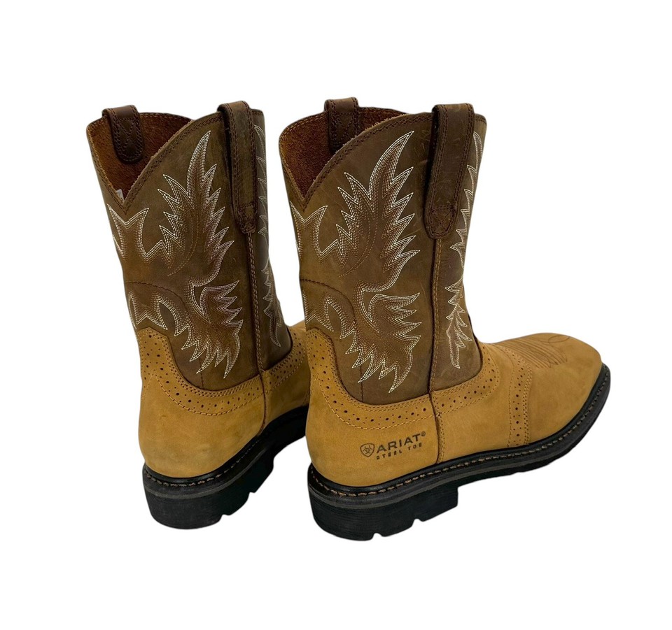 Ariat Sierra Men's Steel Toe Boot Aged Bark (10010134) Size 8 EE
