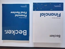 Becker CPA Exam Review V 3.7 Financial and Financial Final Review BUNDLE
