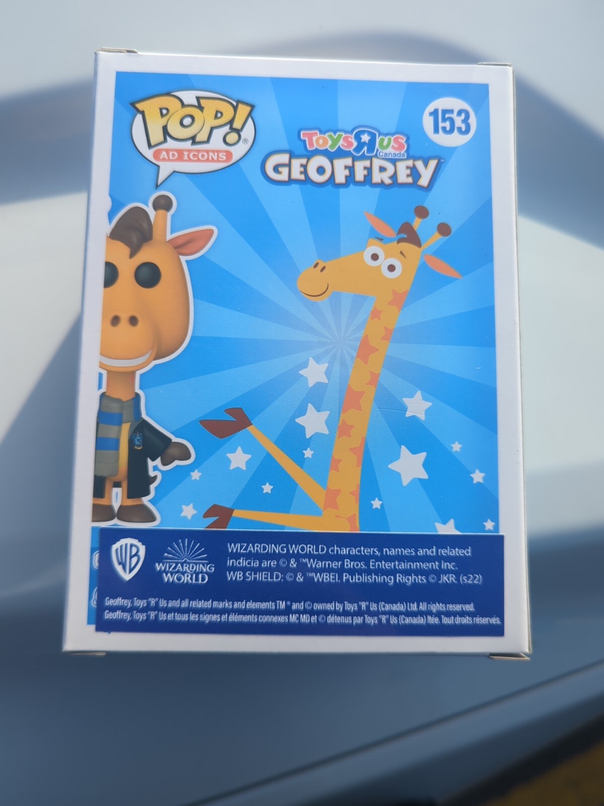 Funko Pop! Flocked Geoffrey Giraffe - Toys R Us Exclusive Collectible
