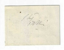 E.H. Sothern Signed Card / Autographed Actor