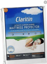 Claritin Mattress Protector, Mattress Protector Allergen Barrier, Twin or Full