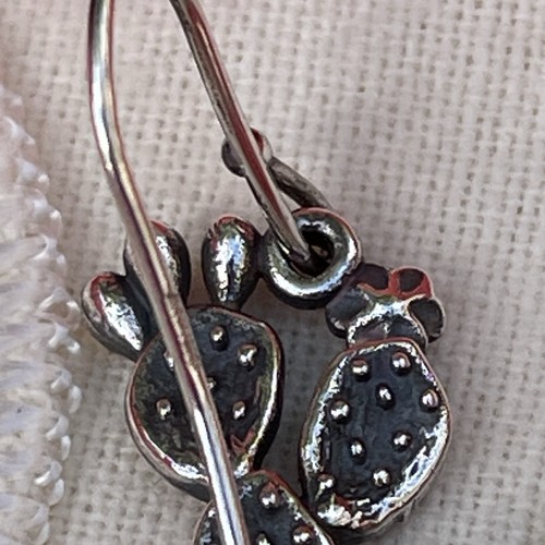James Avery Retired Prickly Pear Cactus Ear Hooks - 第 9/14 張圖片