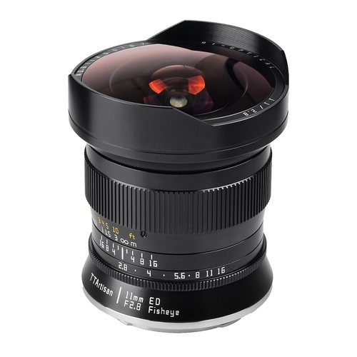 TTArtisan 11mm F2.8 Wide Angle Fisheye Lens for EF Mount 7D 6D 5D