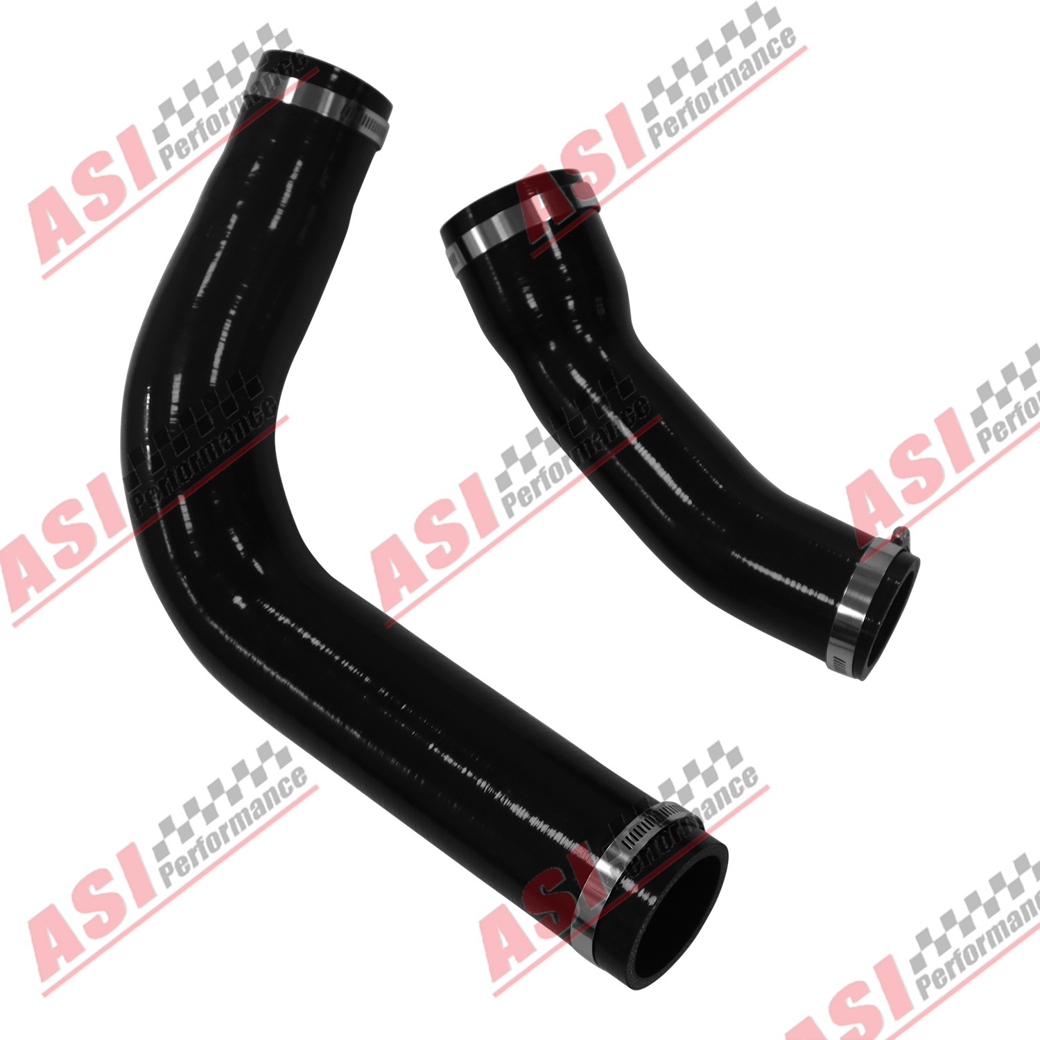 Left Air Intake Intercooler Hose For 2013-2016 15 Maserati Ghibli M157 3.0 Black