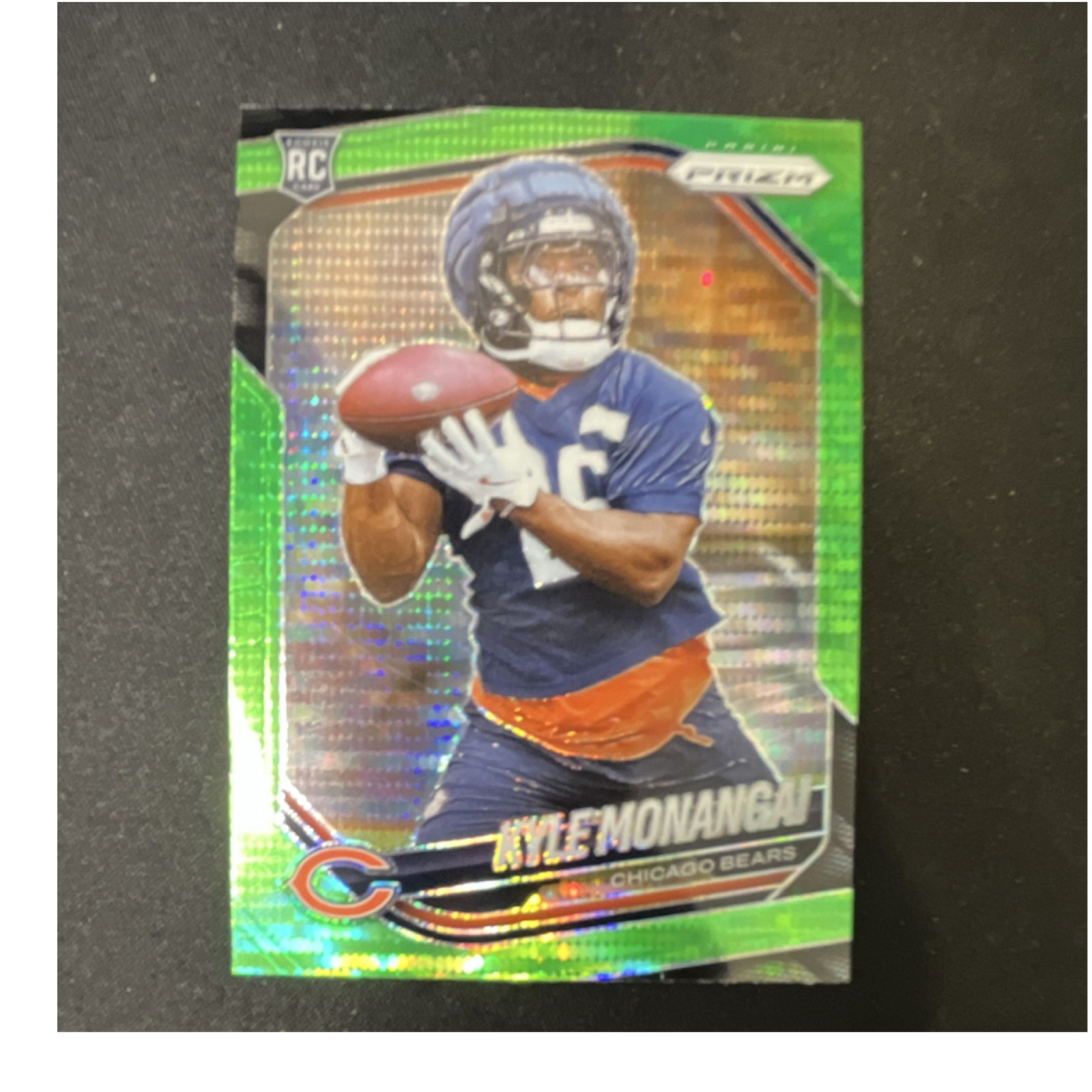 Panini Prizm 2025 Rookie Kyle Monangai Chicago Bears #348 Football Card