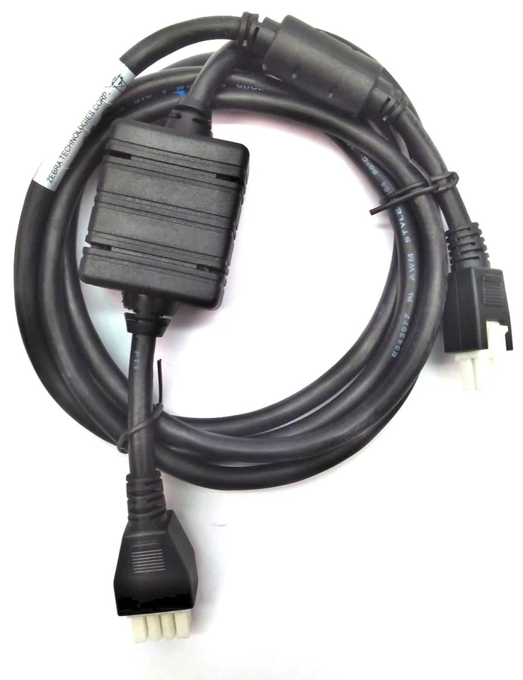 Zebra 4 Slot Cradle Assembly Genuine DC Power Cord Cable CBL-DC-381A1-01 - Image 3 of 4