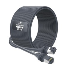 20FT Starlink Gen3 Cable, Outdoor Standard V3 Cable for Starlink Kit, 26AWG 1...