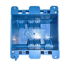 100 pcs Old Work 2 Gang Electrical Outlet Switch Box 25 cu in ETL 4.00×3.75×2.75