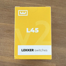 Lekker L45 Mechanical Keyboard Switches 90x SW3-LKR-L45-90P English Key Caps