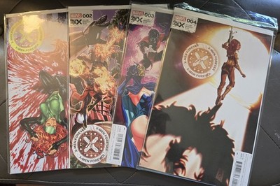 Marvel Comics X-MEN FOREVER 1 2 3 4 set Fall Of X