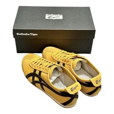 Onitsuka Tiger Mexico 66 Yellow / Black Sneakers Unisex US 10 New with Box
