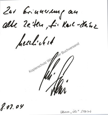 Original Autogramm Uli Stein  /// Autograph signiert signed signee Stein, 337520