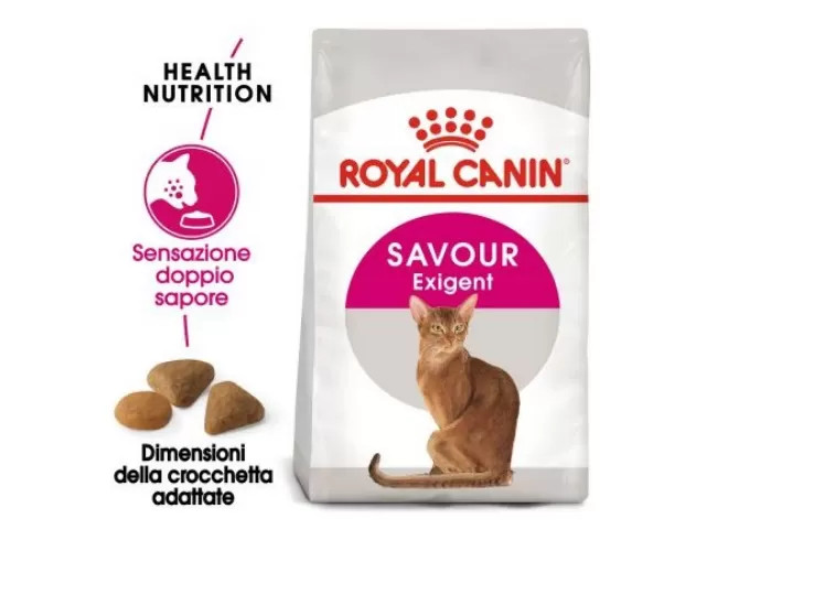 Royal Canin Exigent Savour Gatto Adulto: Doppia Sensazione Gustativa
