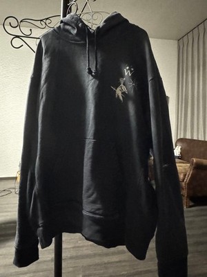John Elliott x Dr. Woo x Union LA Vintage Hoodie Schwarz Größe 2