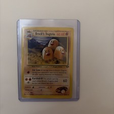 Pokémon Vintage Non-Holo Rare Brock's Dugtrio Gym Challenge 22/132  WotC on eBay